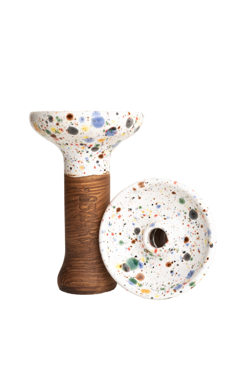 Чаша для кальяна - Облако - L - Phunnel Glaze - скитлз ( фанэл )