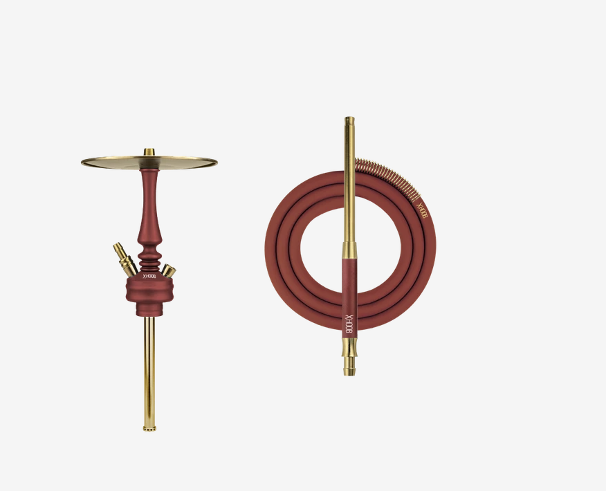 Кальян - Hoob - Mars Mini - Wine Red ( Gold )