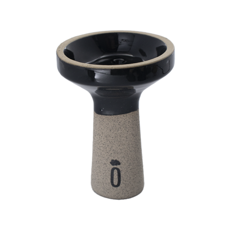 Чаша для кальяна - Облако - TRIO - Black Glaze