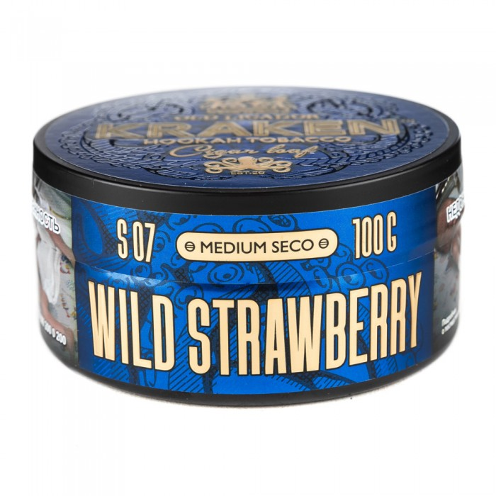 Табак для кальяна - Kraken - MS - Wild Strawberry ( с ароматом земляника ) - 100 г