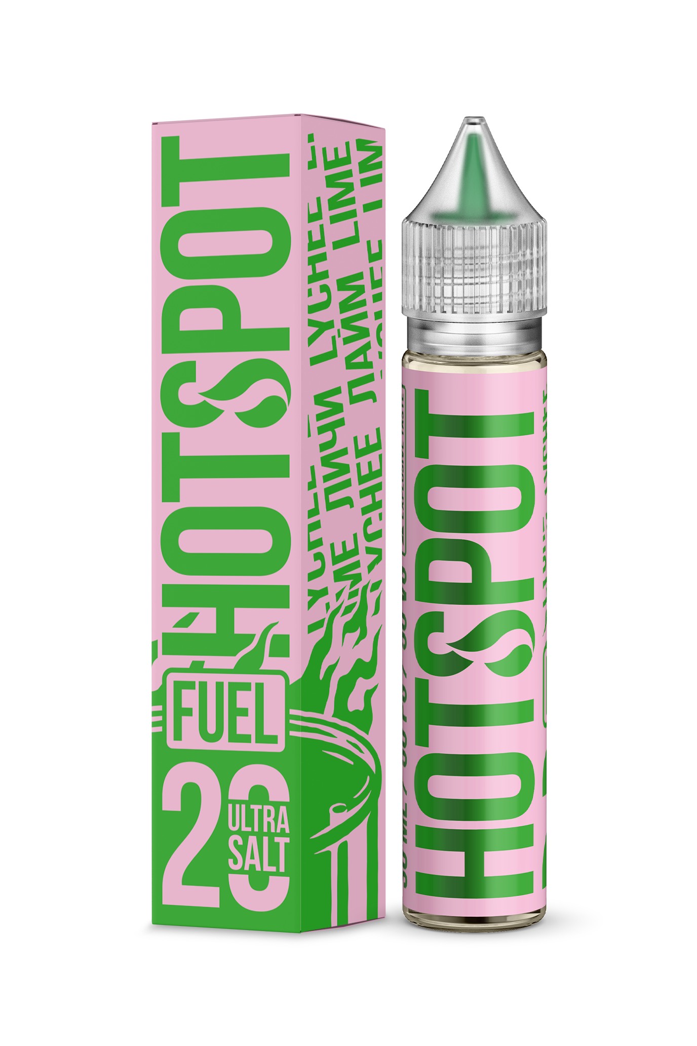Жидкость - Hotspot Fuel - Ultra S - Lychee Lime - 30 ml