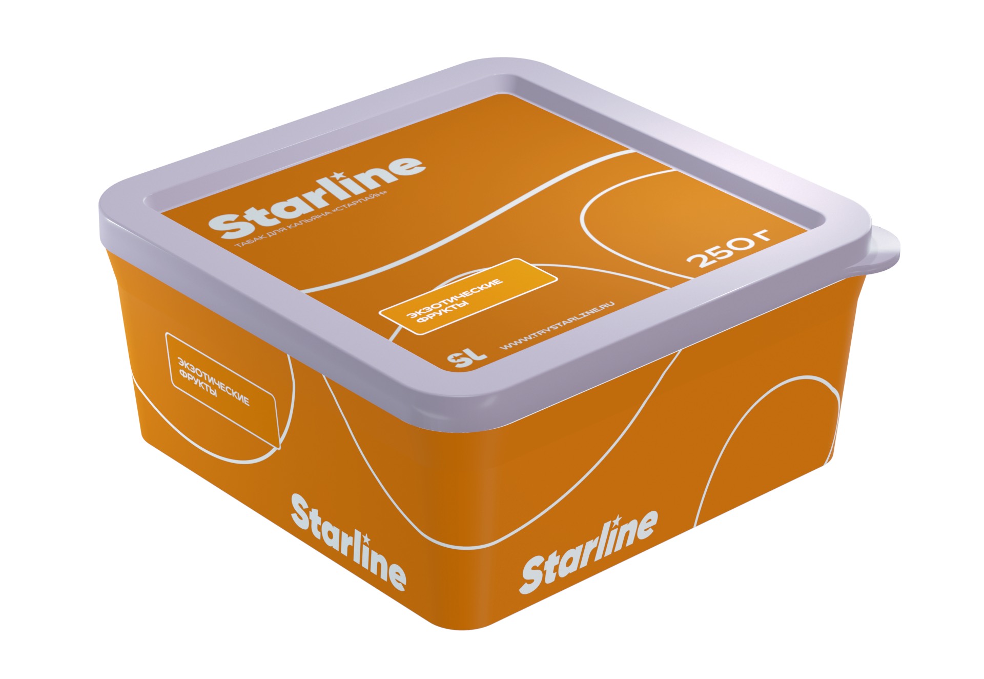 Табак для кальяна - Starline - ЭКЗОТИЧЕСКИЕ ФРУКТЫ ( с ароматом экзотические фрукты ) - 250 г