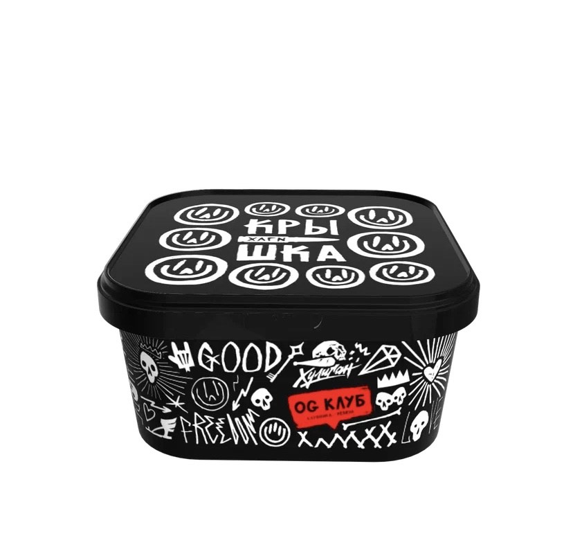 Табак для кальяна - Хулиган - OG КЛУБ ( с ароматом клубника-ревень ) - 200 г