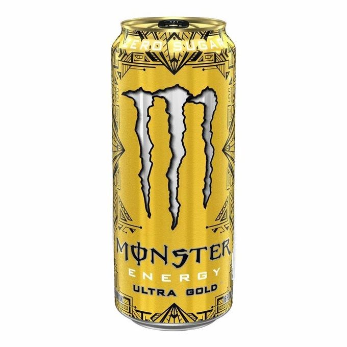 Энергетик - MONSTER ENERGY - ULTRA GOLD - 500 мл