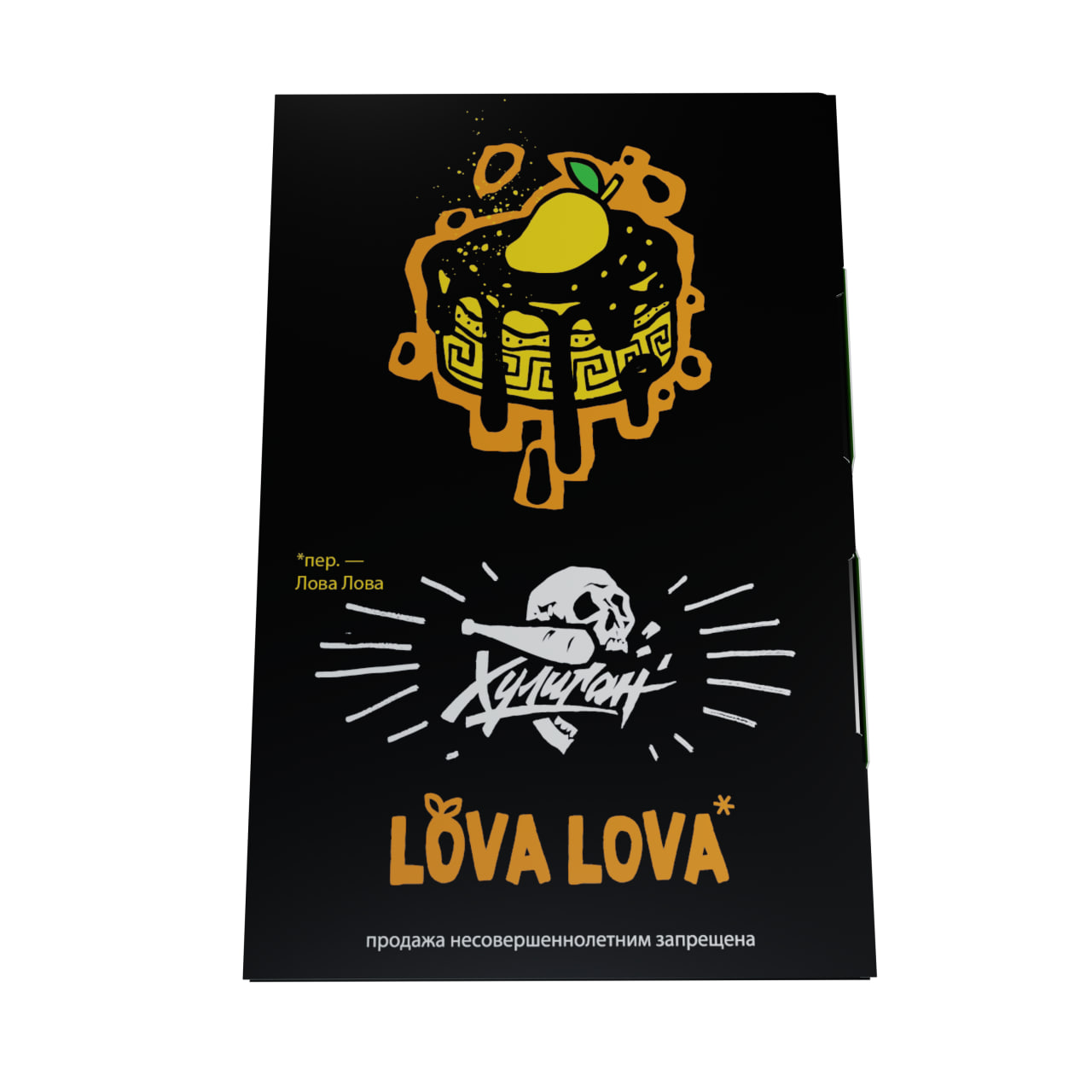 Табак для кальяна - Хулиган - Lova Lova ( с ароматом манговый чизкейк ) - 25 г