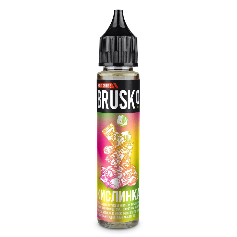 Жидкость - Brusko - Salt 20 - Кислинка - 30 ml