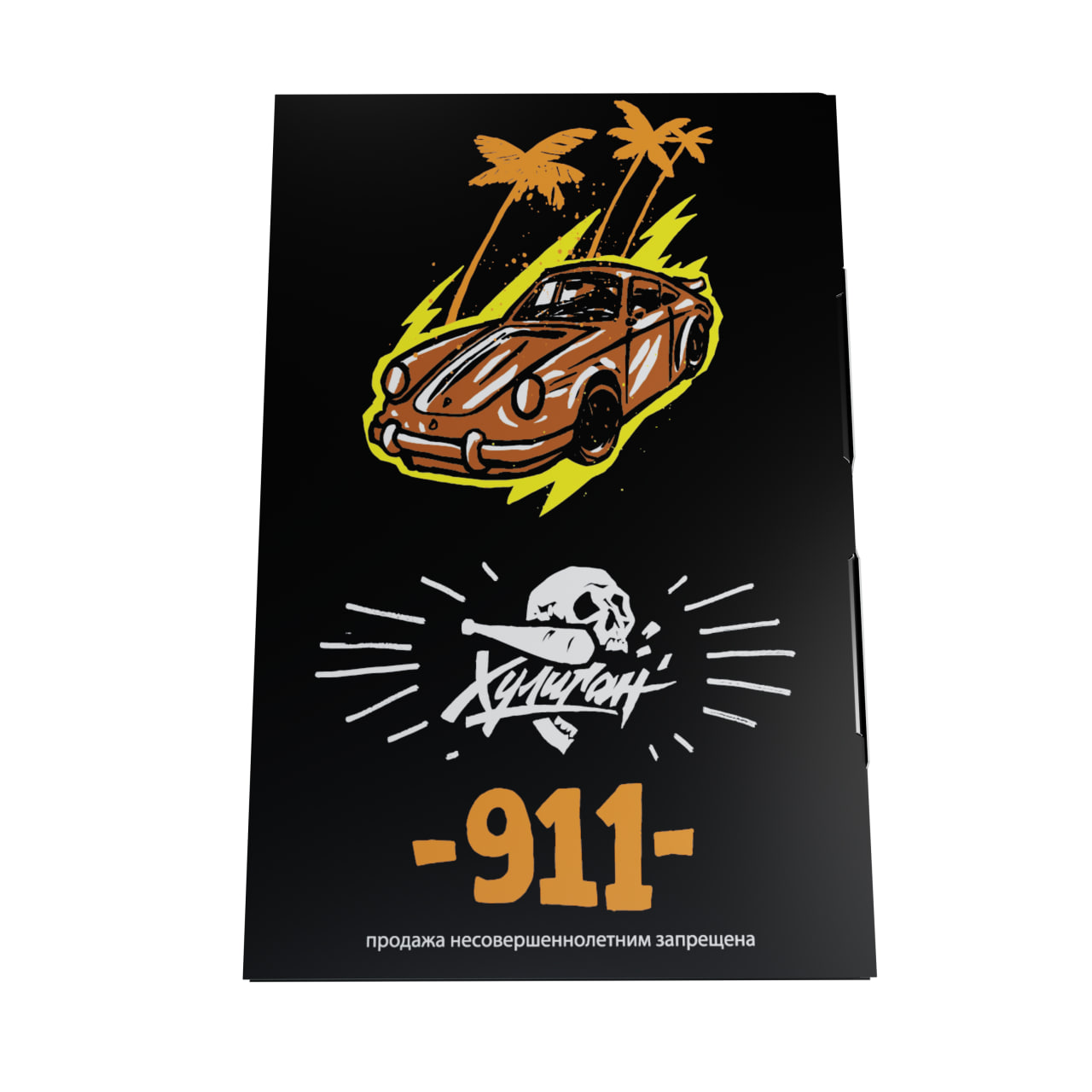 Табак для кальяна - Хулиган - 911 ( с ароматом шоколад с перцем ) - 25 г