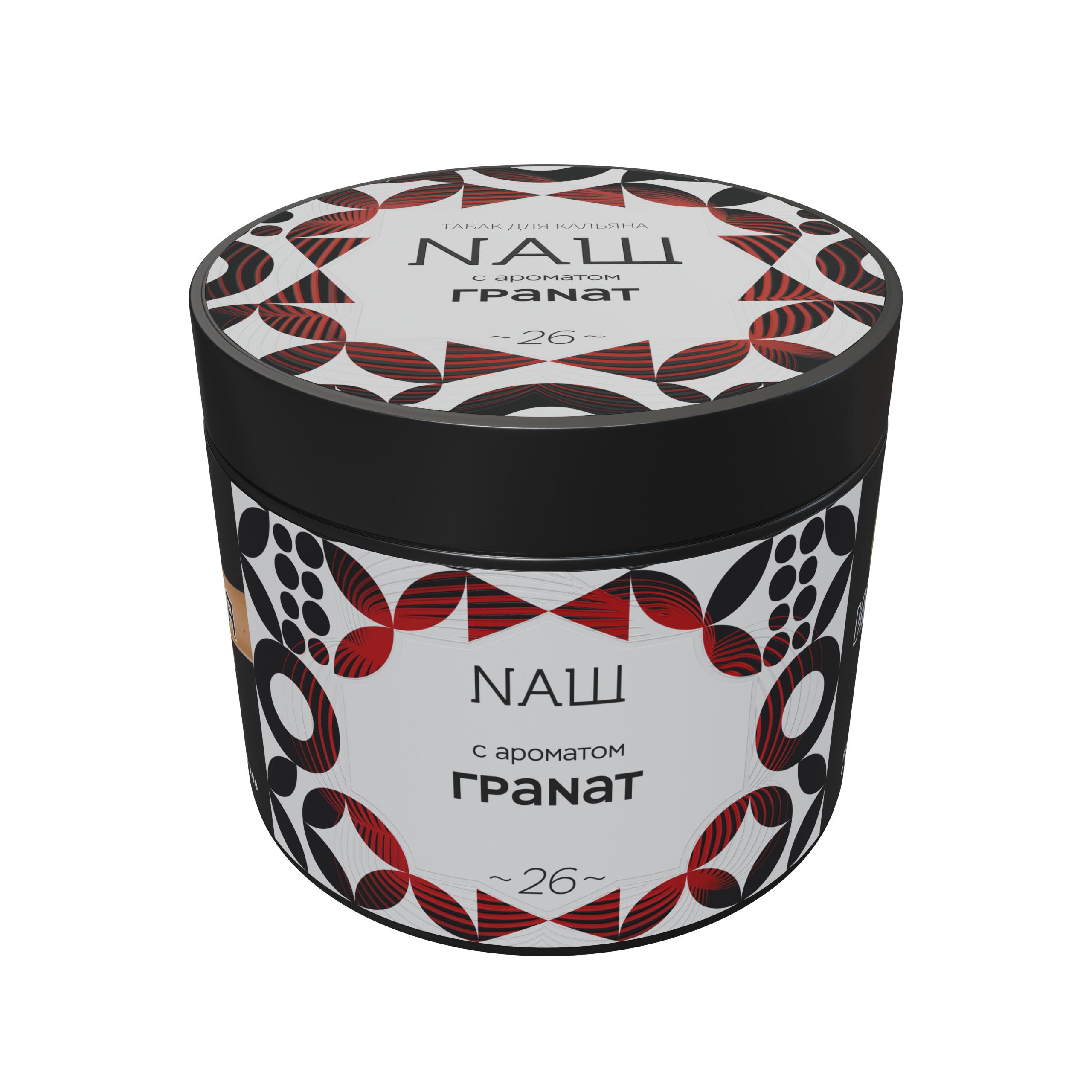 Табак для кальяна - NAШ - ГРАНАТ ( с ароматом гранат ) - 200 г