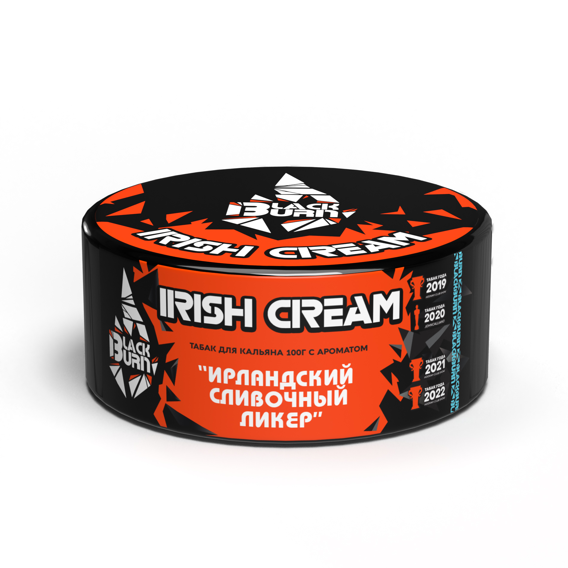 Табак для кальяна - BlackBurn - Irish Cream - ( с ароматом сливочный ликер ) - 100 г