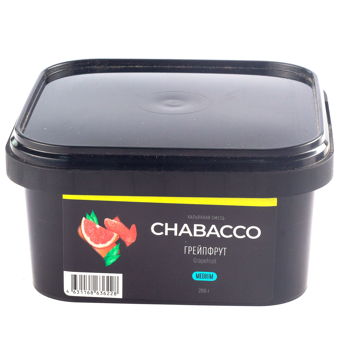 Бестабачная смесь для кальяна - Chabacco - Medium - GRAPEFRUIT ( с ароматом грейпфрут ) - 200 г