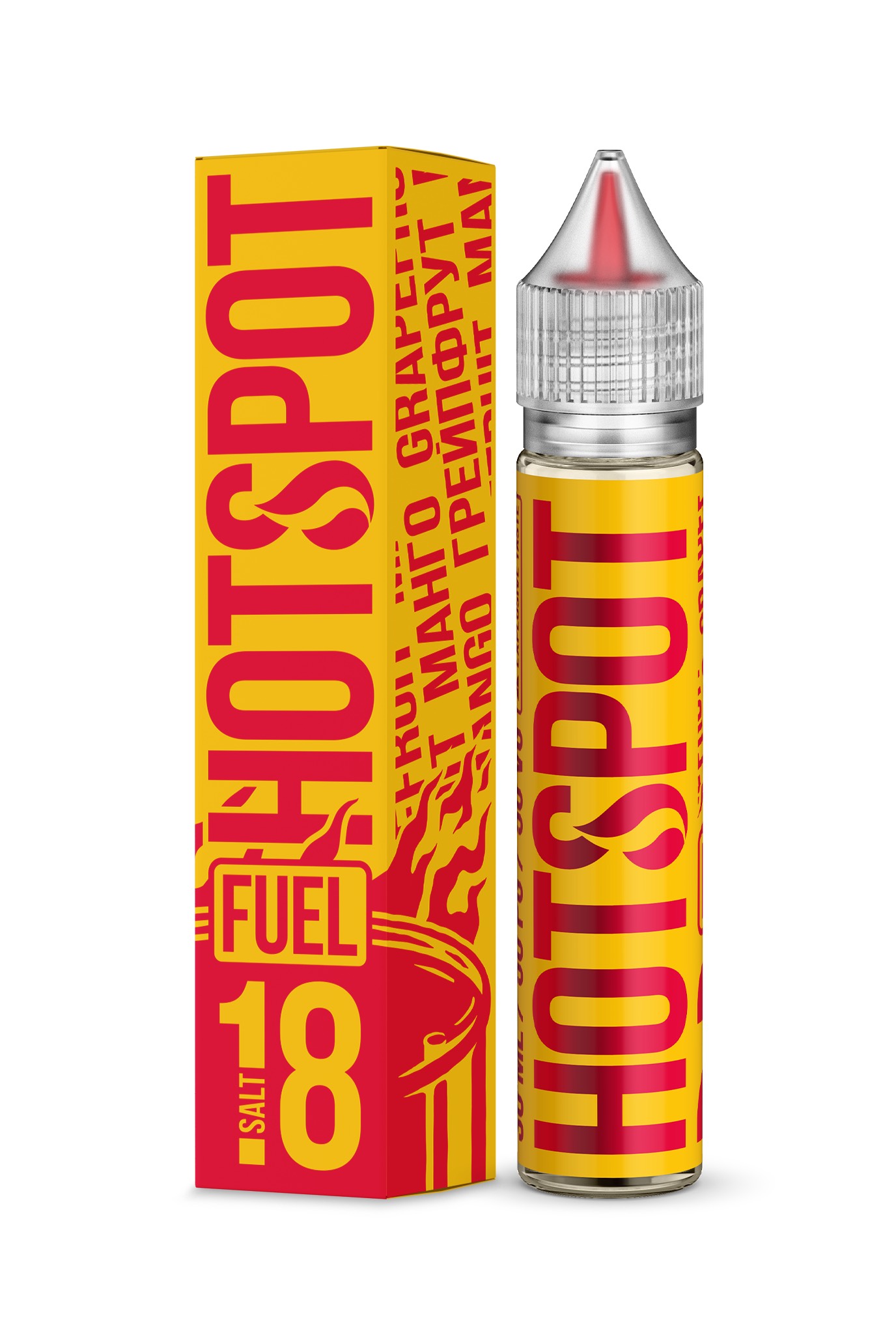 Жидкость - Hotspot Fuel - Salt 18 - Mango Grapefruit - 30 ml