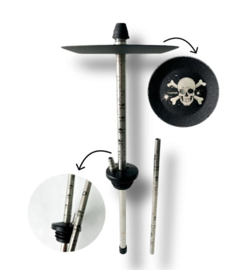 Кальян - Tortuga - Brig - Skull