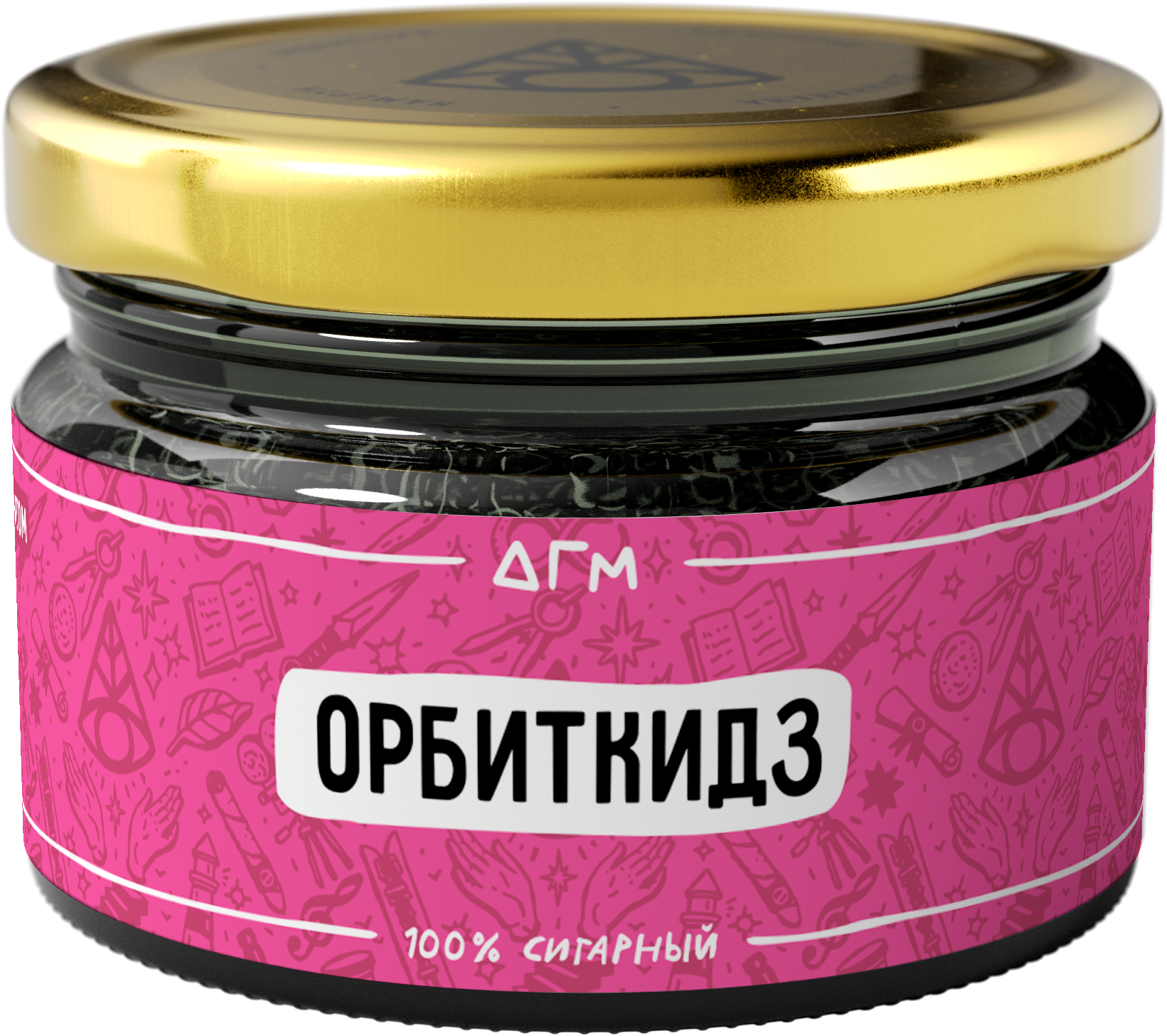 Табак для кальяна - Dogma - ОРБИТКИДЗ ( с ароматом баблгам ) - 80 г