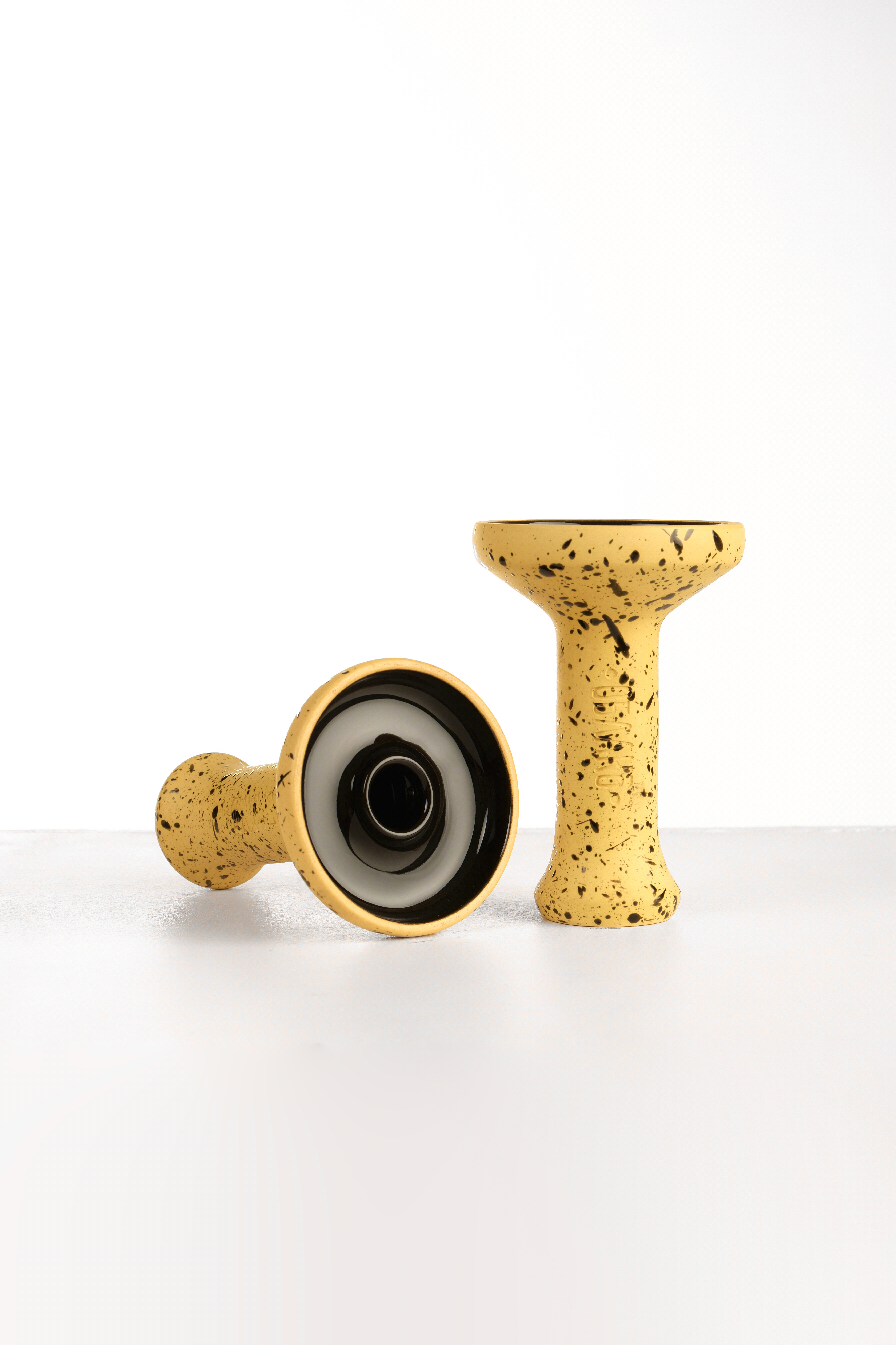 Чаша для кальяна - Облако - Mono - L - Phunnel - желтый с чёрной ( фанэл )