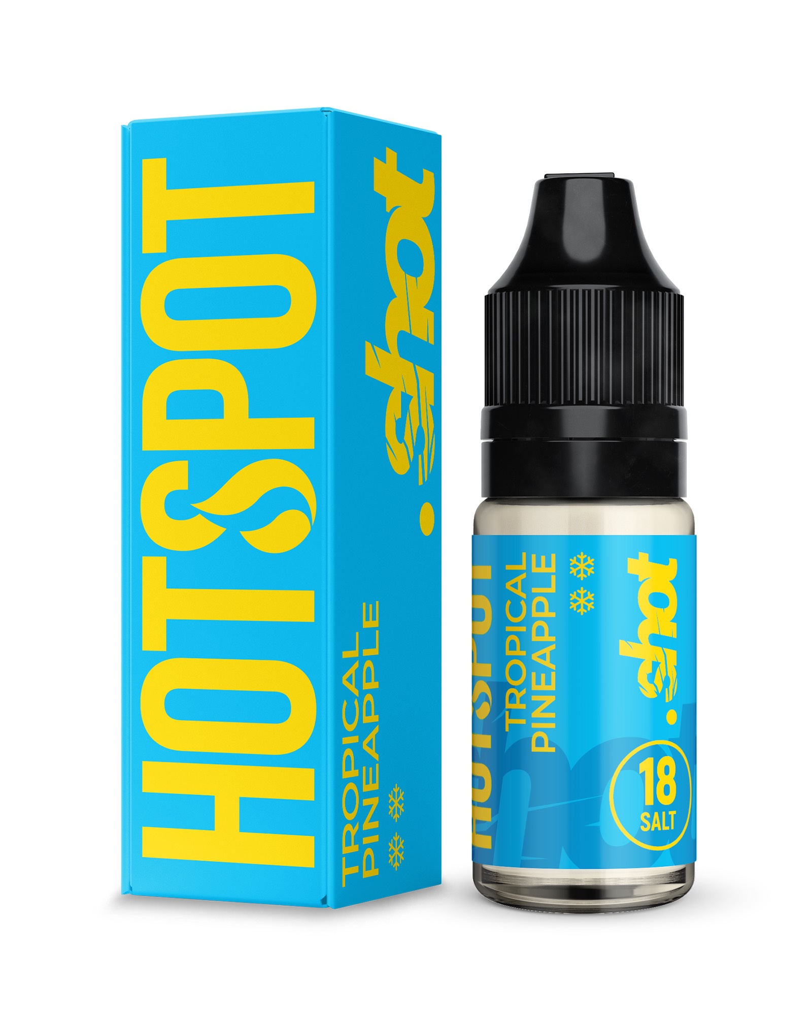 Жидкость - Hotspot Shot - Tropical Pineapple - salt 18 - 10 ml