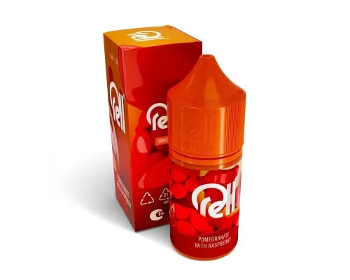 Жидкость для ЭСДН RELL ORANGE - Pomegranate with Raspberry ( с ароматом гранат с малиной ) - 10 мл / 18 мг/см3