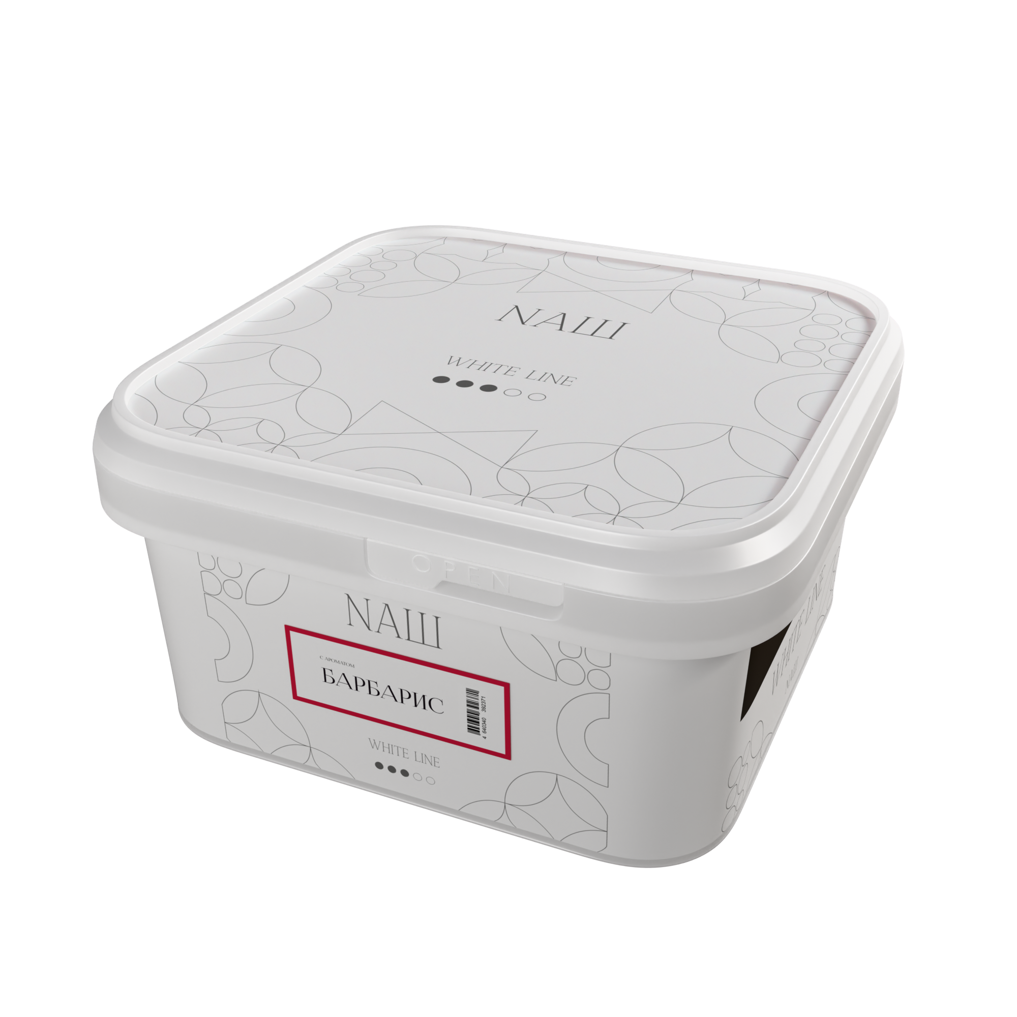 Табак для кальяна - NAШ - БАРБАРИС ( с ароматом барбарис ) - 200 г