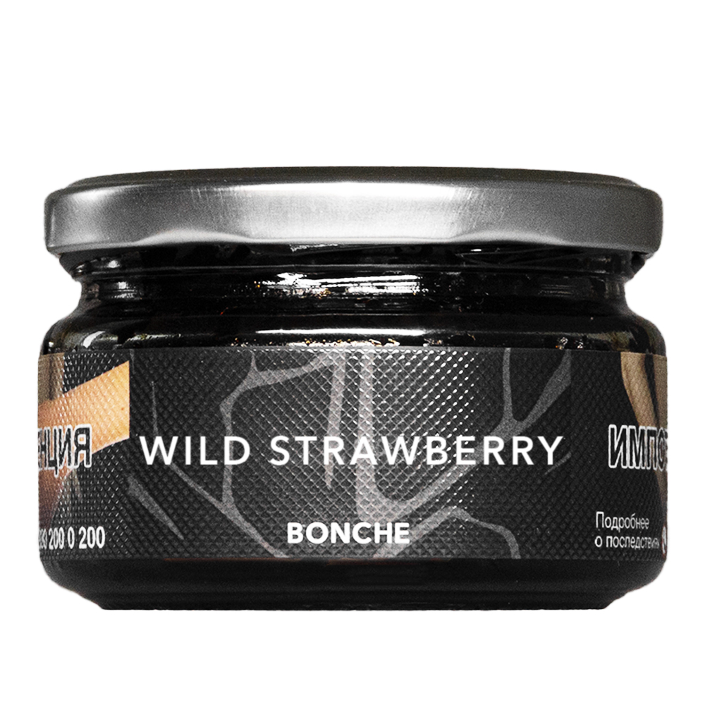 Табак для кальяна - Bonche - WILD STRAWBERRY ( с ароматом Земляника ) - 120 г