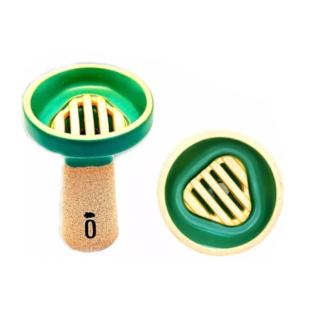 Чаша для кальяна - Облако - TRIO - Line - зеленый матовый