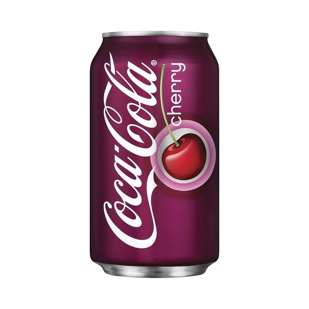 Газировка - Coca-Cola Cherry - 330 мл ЖБ (Германия)