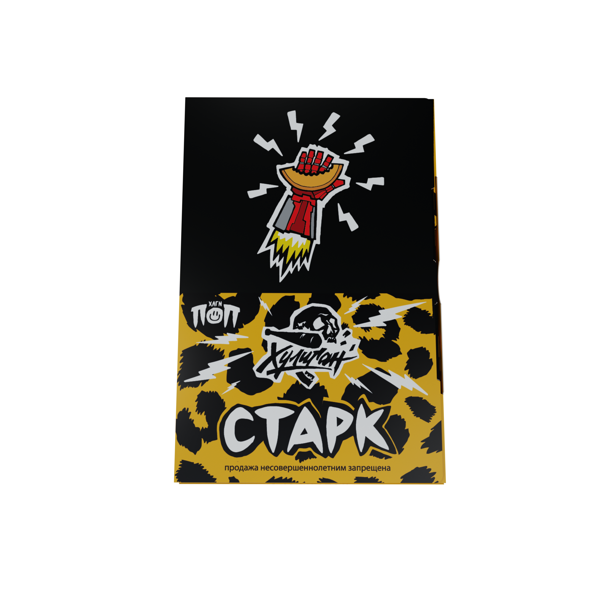 Табак для кальяна - Хулиган поп - Старк ( с ароматом барбарисовая дыня ) - 25 г