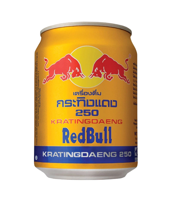 Энергетик - Krating Daeng (Red Bull / Вьетнам) - 250 мл ЖБ