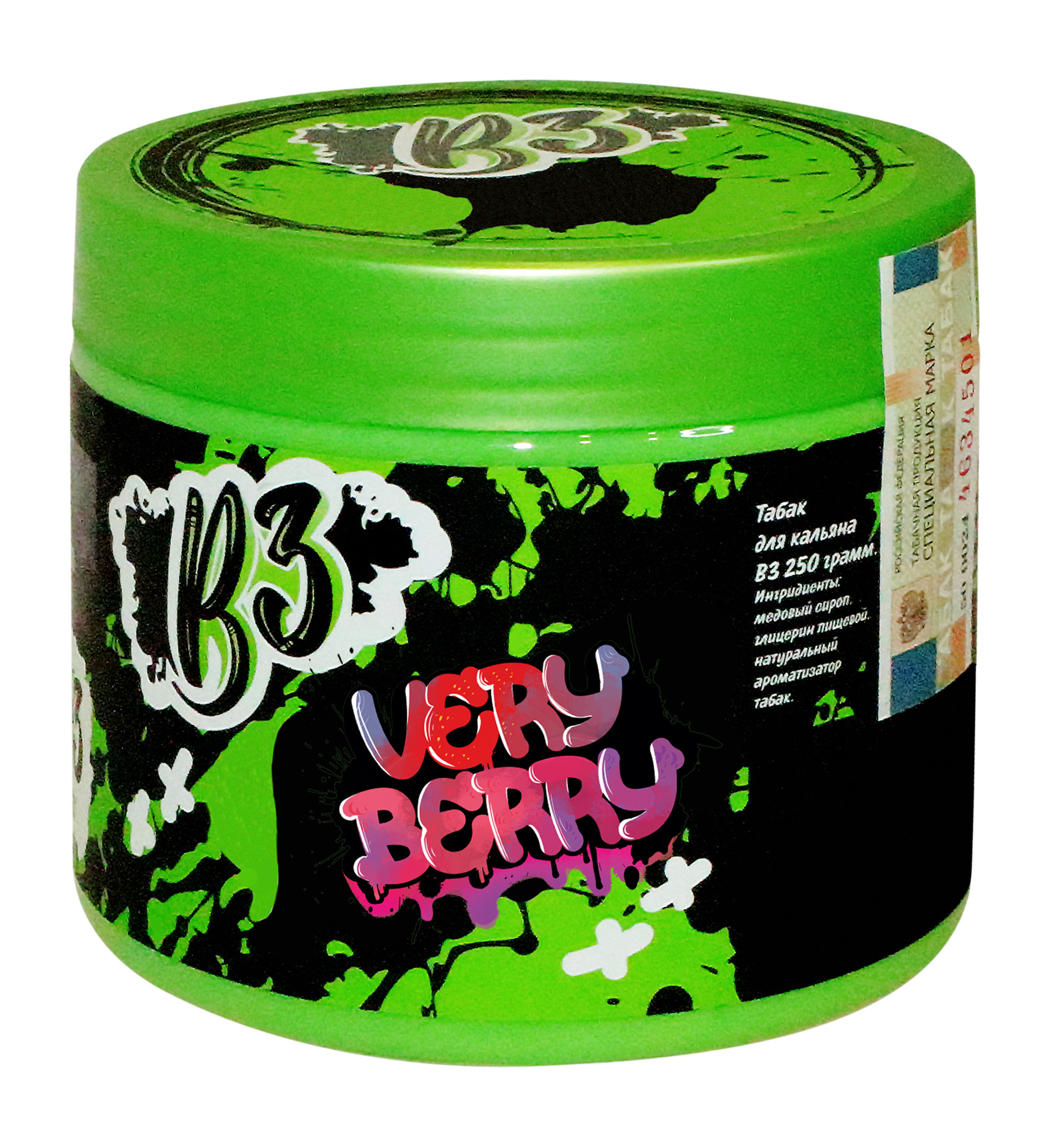 Табак для кальяна - B3 - Very Berry ( с ароматом лесные ягоды ) - 250 г