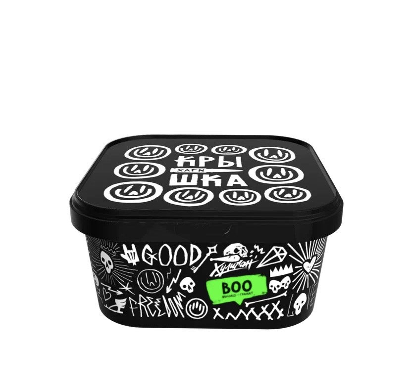 Табак для кальяна - Хулиган - BOO ( с ароматом яблоко - гранат ) - 200 г