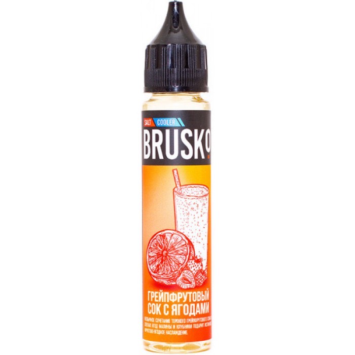 Жидкость - Brusko - Salt 50 - Грейпфрут с ягодами - 30 ml