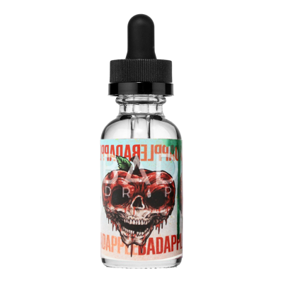 Жидкость BAD DRIP (щелочь) - BAD APPLE ICE (яблоко, холодок) - 30 мл
