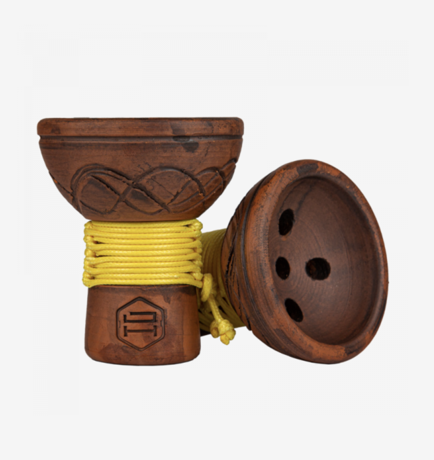 Чаша для кальяна - Japona Hookah - Turkish - YELLOW желтая оплетка ( турка )