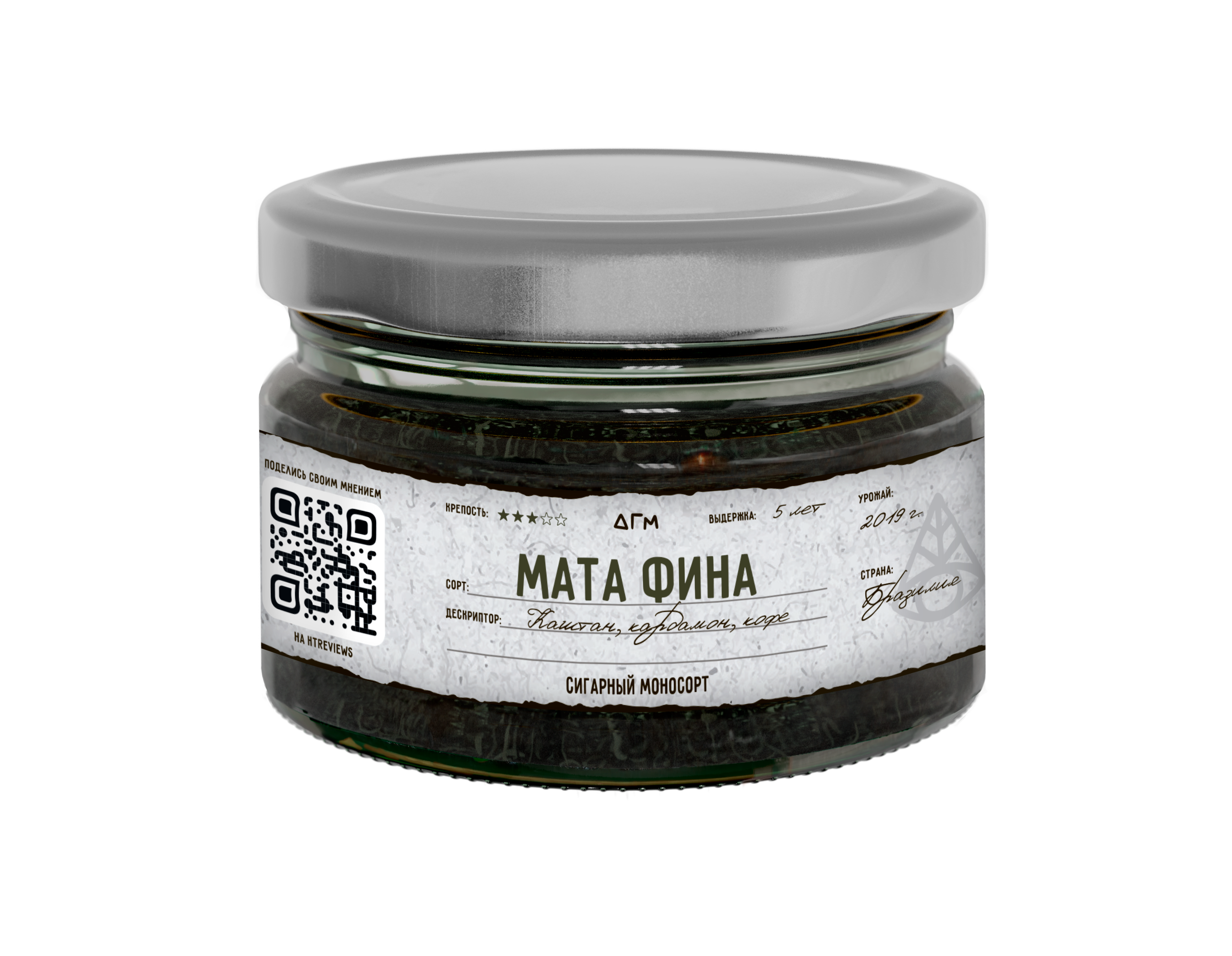 Табак для кальяна - Dogma - МАТА ФИНА ( без ароматики ) - 80 г