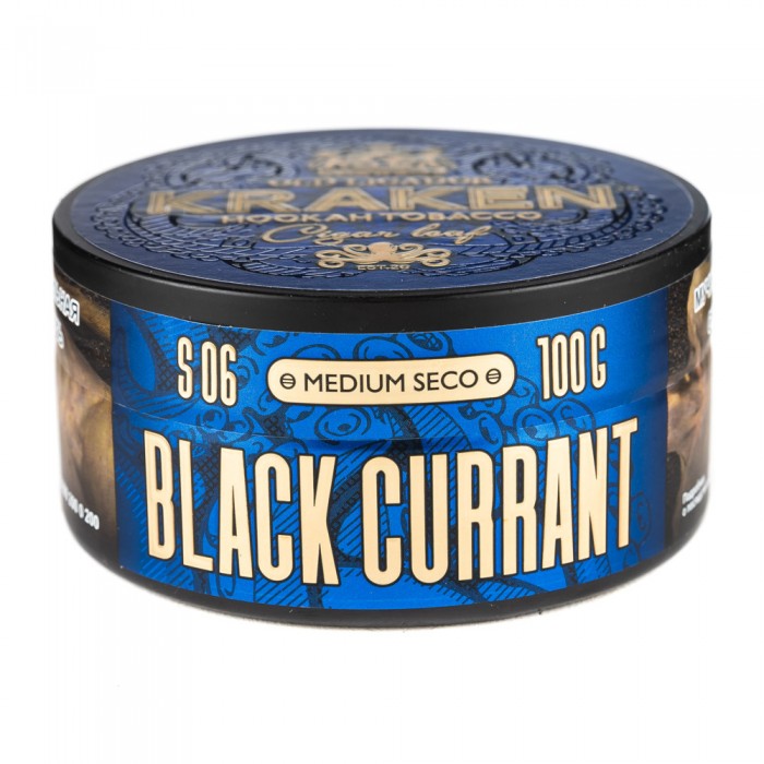 Табак для кальяна - Kraken - MS - Black Currant ( с ароматом чёрная смородина ) - 100 г