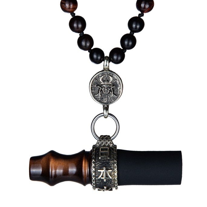 Персональный мундштук Japona Hookah - Samurai Beads - Brown