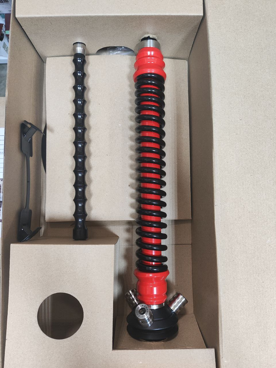 Кальян - Mamay - Coilovers - ( Красная шахта - черная спираль ) - 1.2
