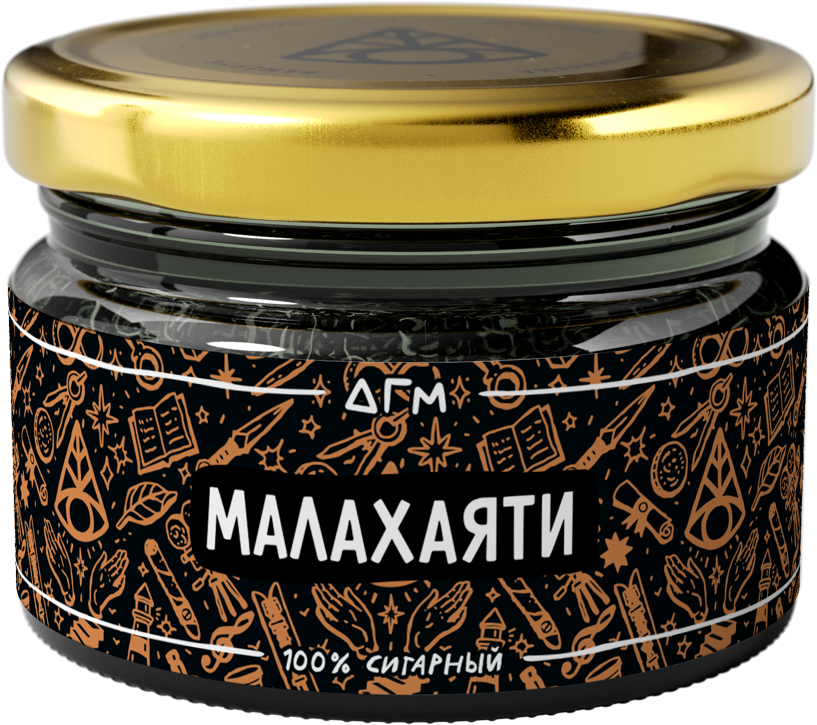 Табак для кальяна - Dogma - МАЛАХАЯТИ ( без ароматики ) - 80 г