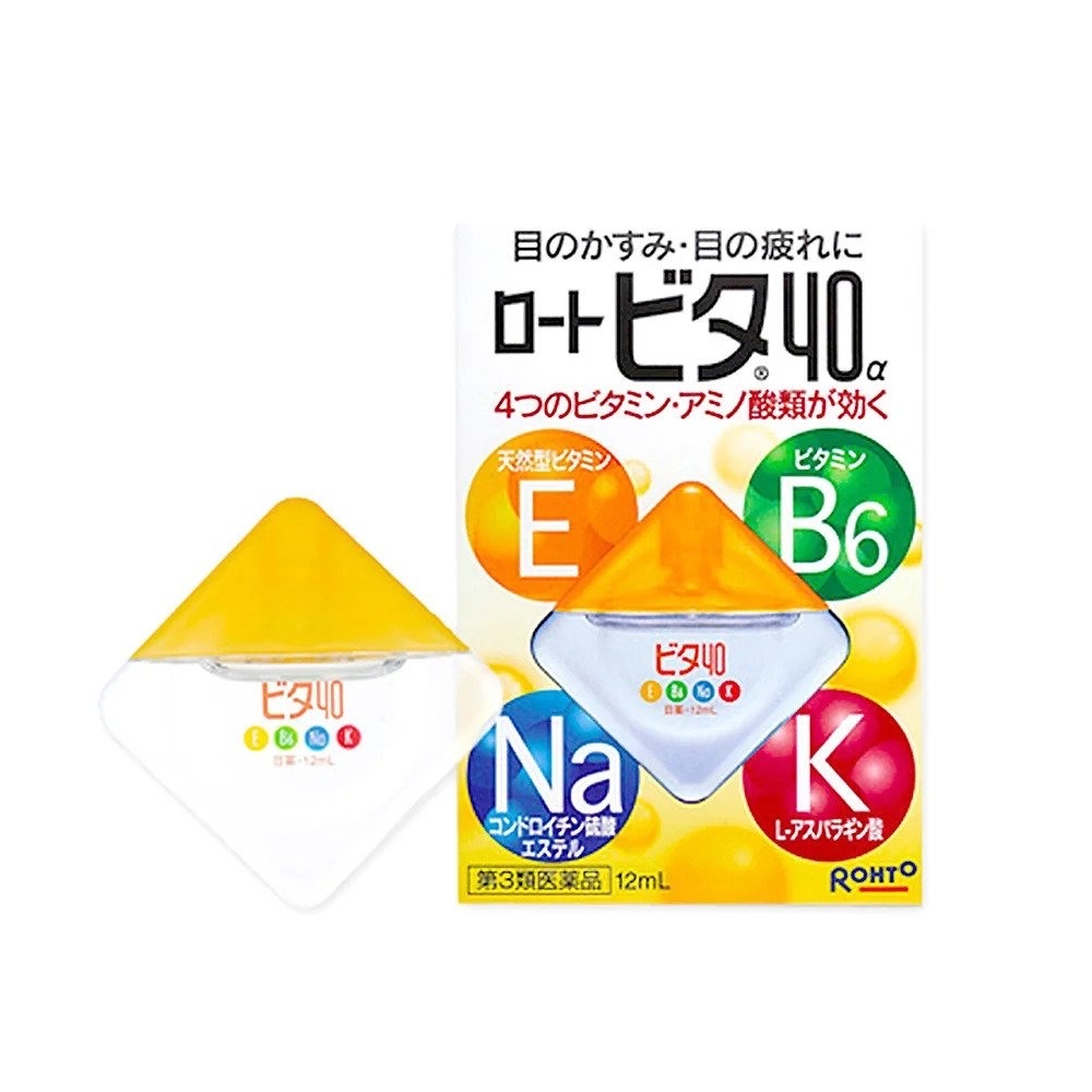 Японские капли для глаз - ROHTO VITA 40-ALFA