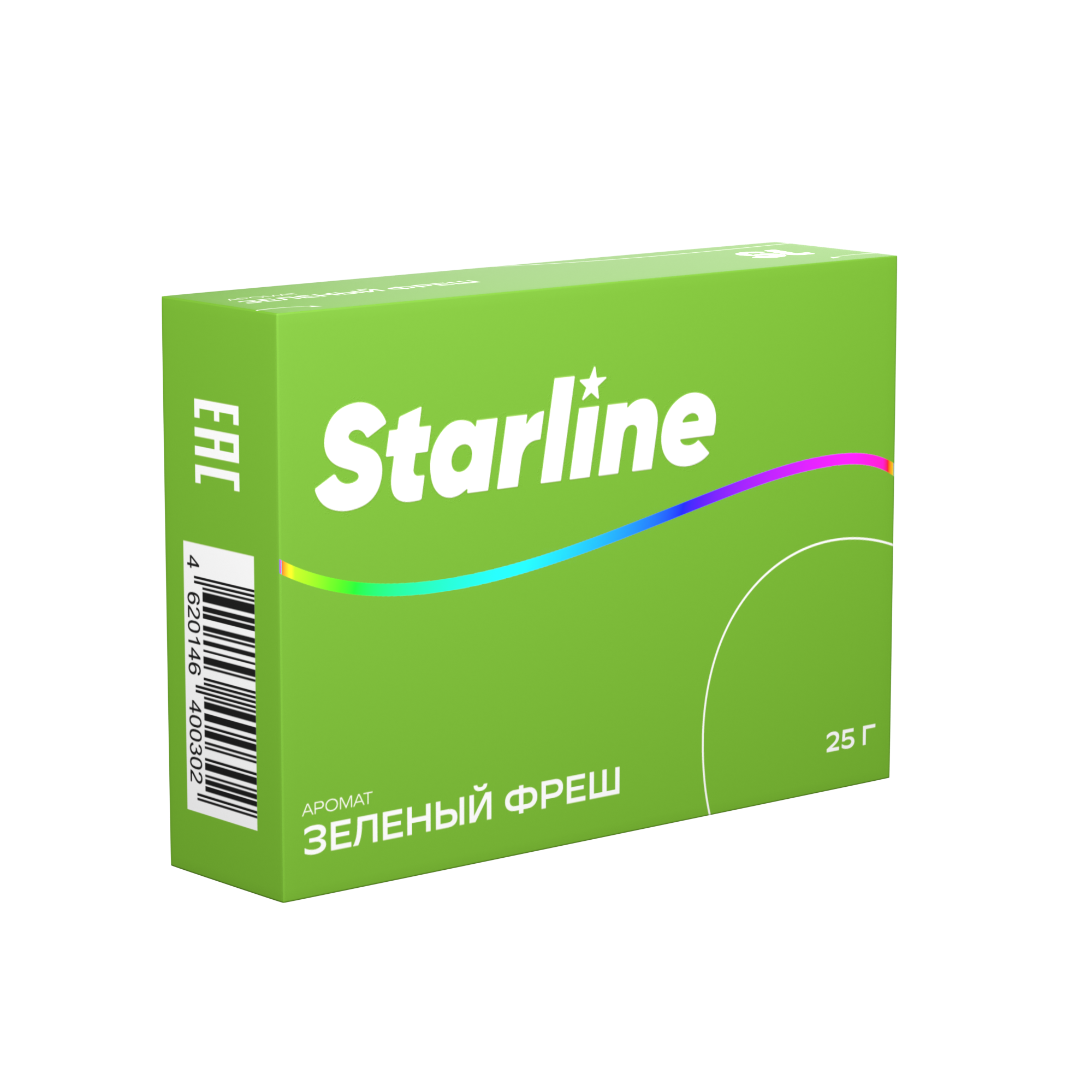 Табак для кальяна - Starline - Зелёный фреш ( с ароматом лаймового фреша ) - 25 г