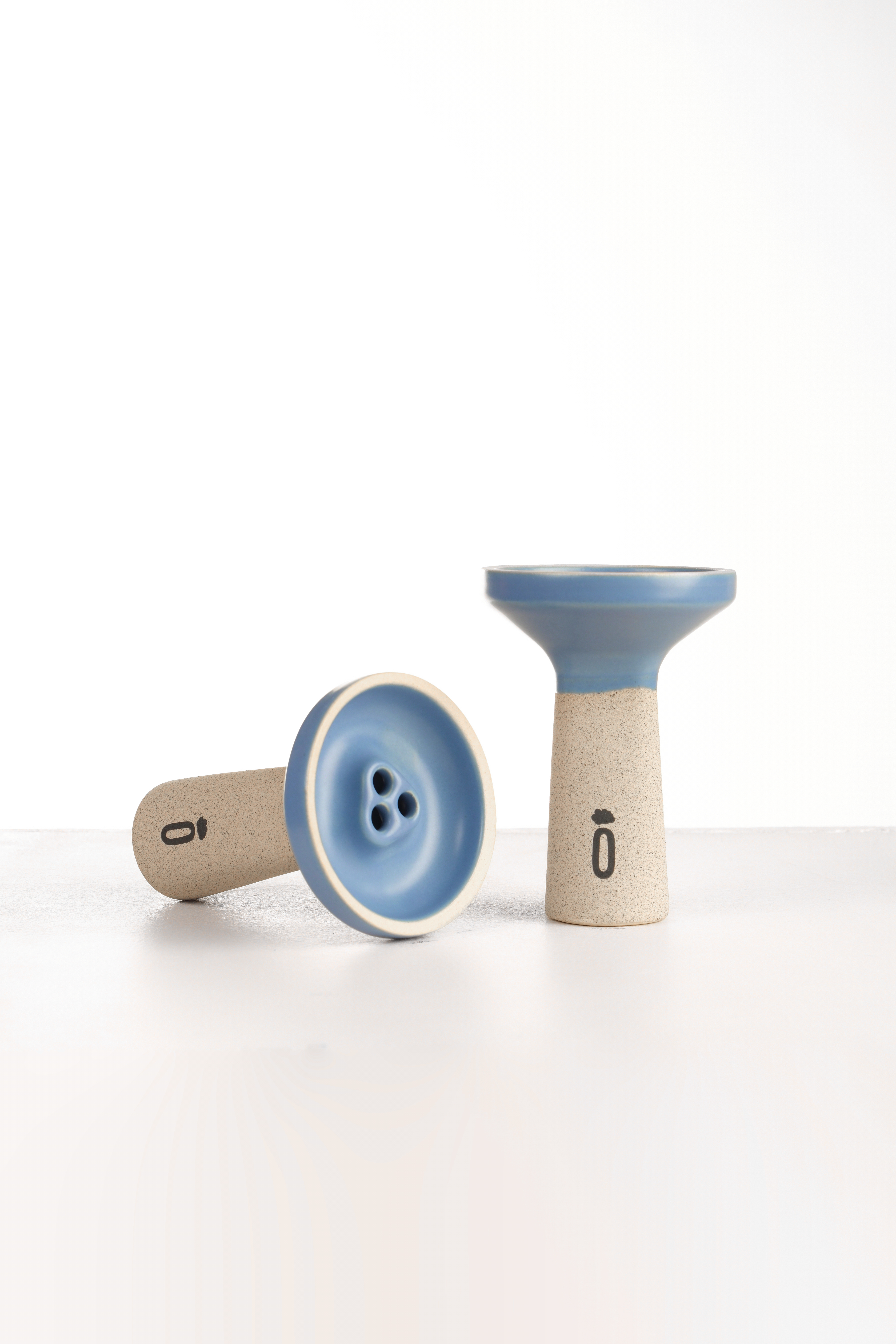 Чаша для кальяна - Облако - TRIO - Phunnel - голубой матовый ( фанэл )