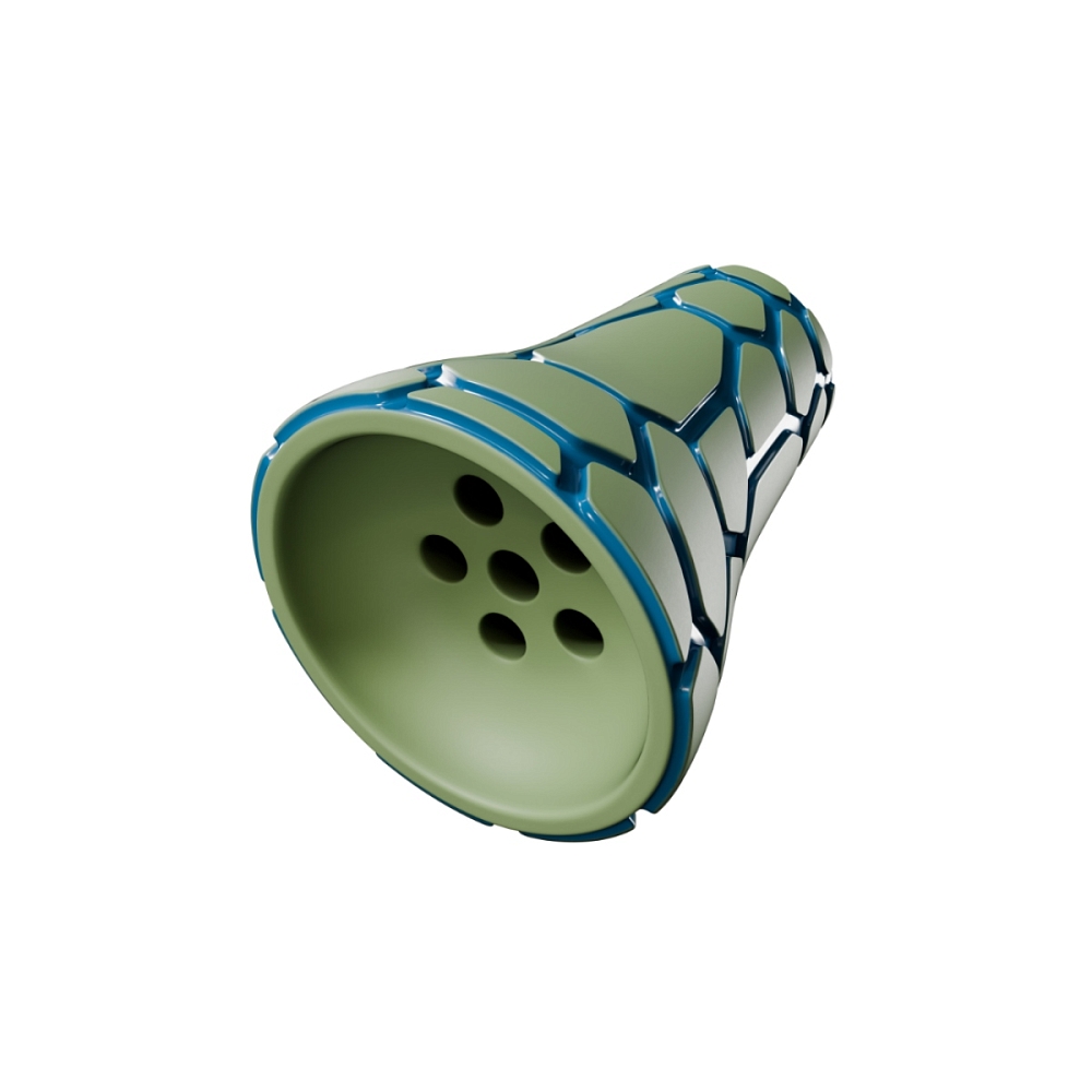 Чаша для кальяна - Хулиган х Kong - ЛЕО синий ( турка )