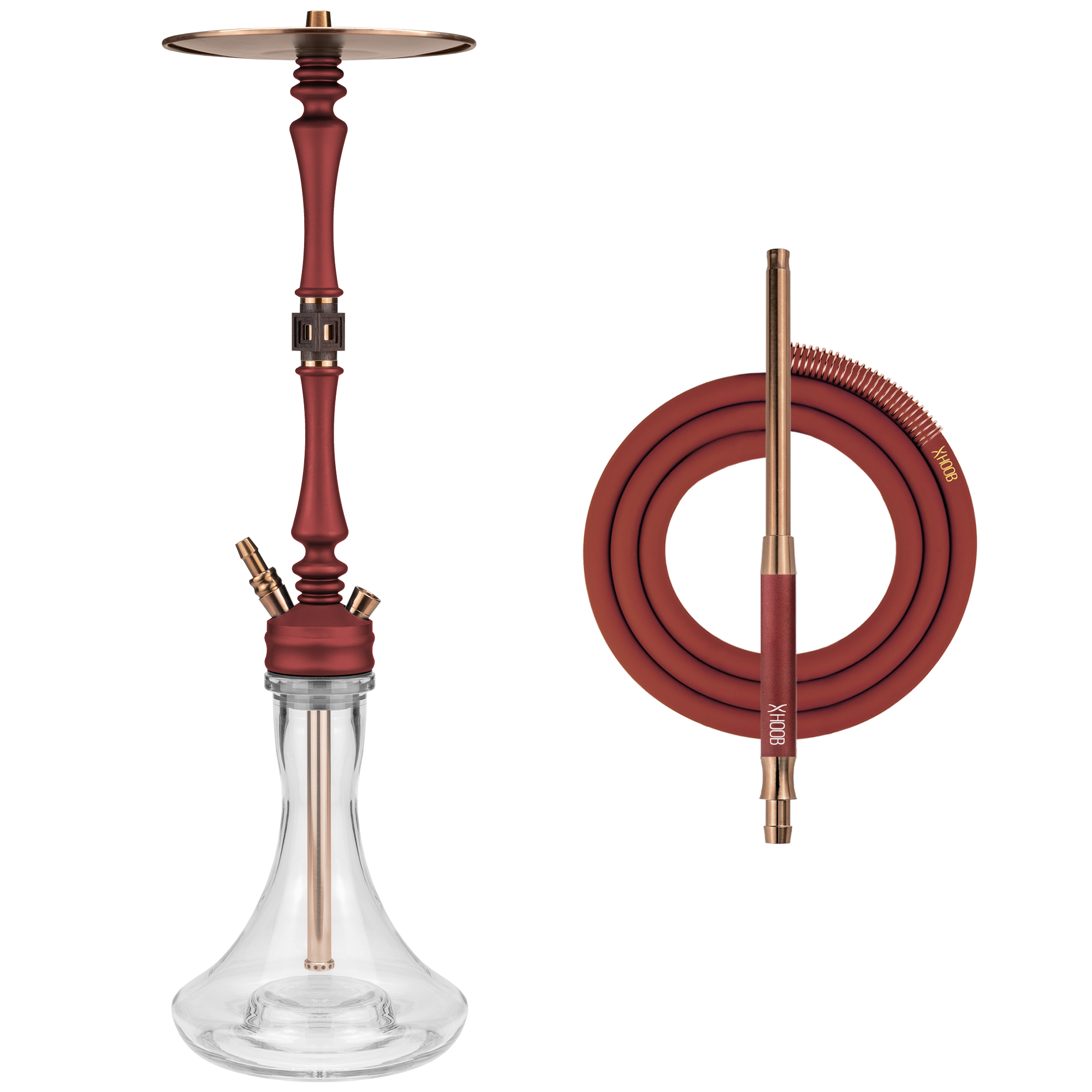 Кальян - Hoob - Mars - Wine Red ( Bronze )