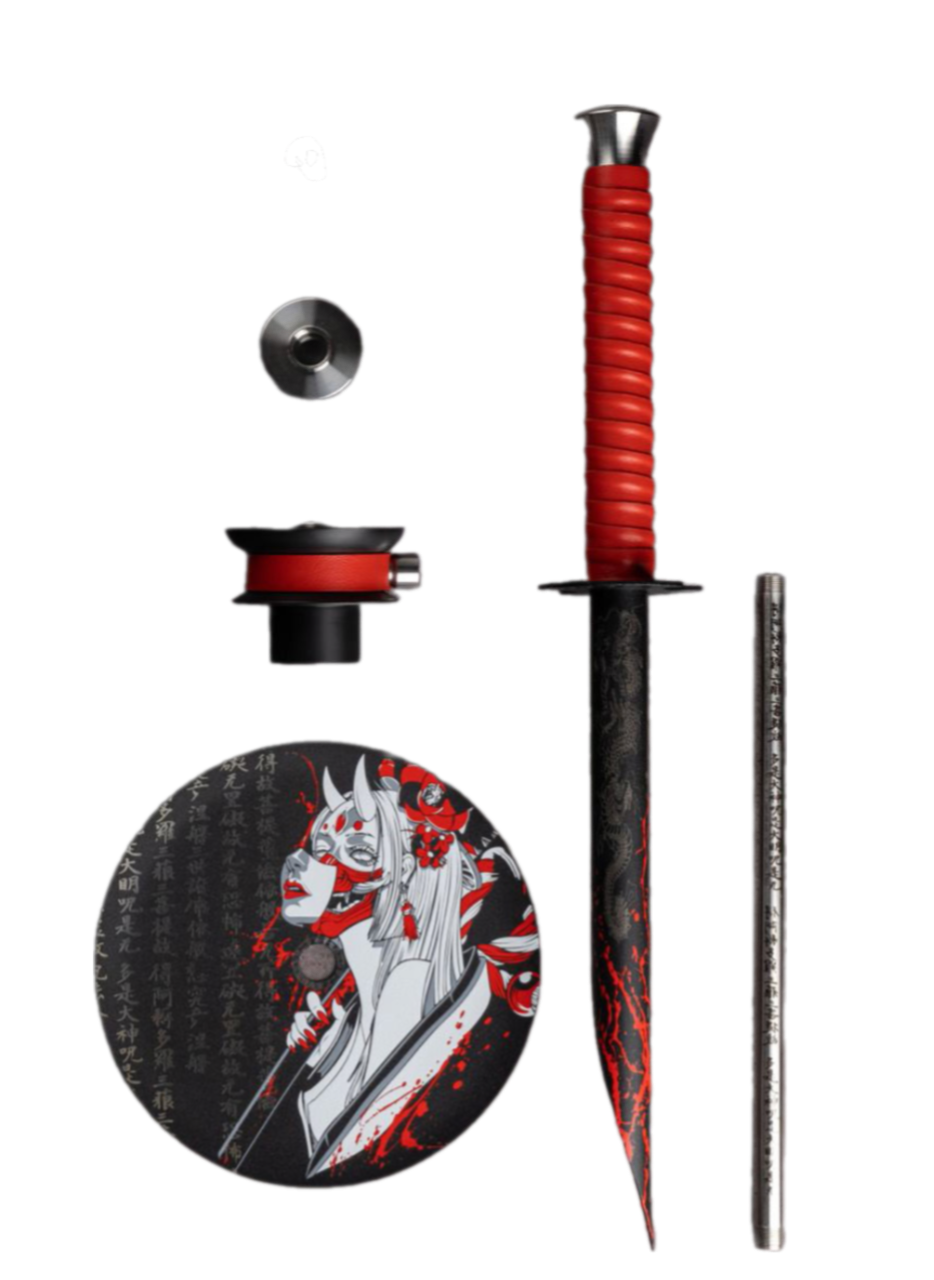 Кальян - El Bomber - Katana ( шахта/шланг/мундштук/уплотнители)