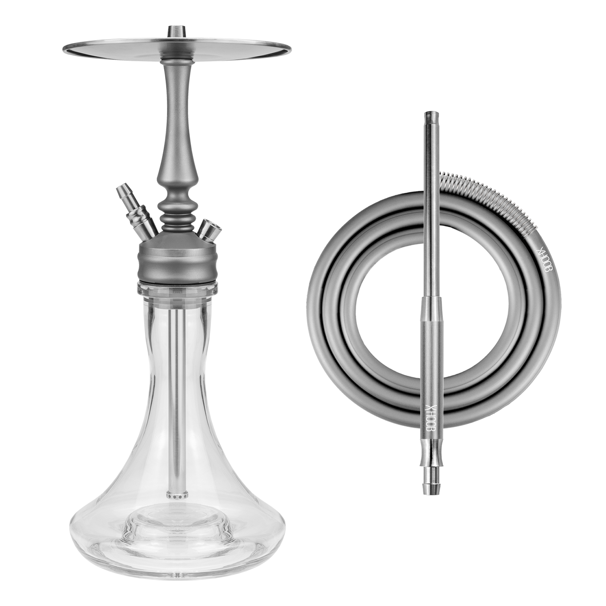 Кальян - Hoob - Mars Mini - Space gray ( Stainless Steel )