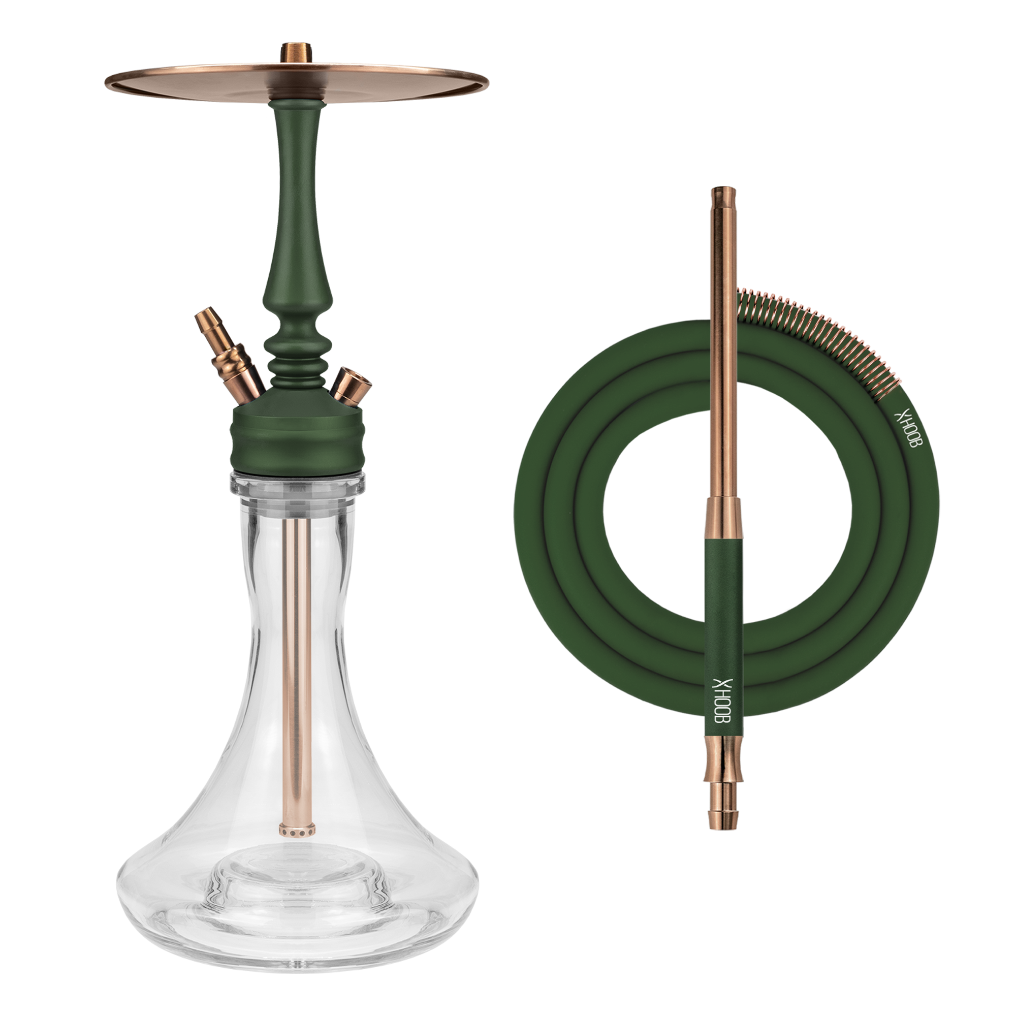 Кальян - Hoob - Mars Mini - British Green ( Bronze )