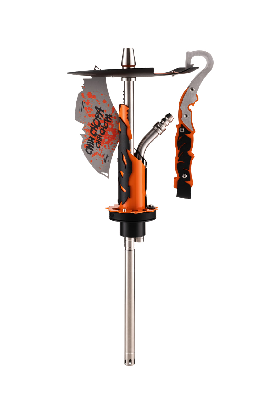 Кальян - El Bomber - El Pudgo ( шахта/шланг/мундштук/уплотнители и щипцы эксклюзивные )