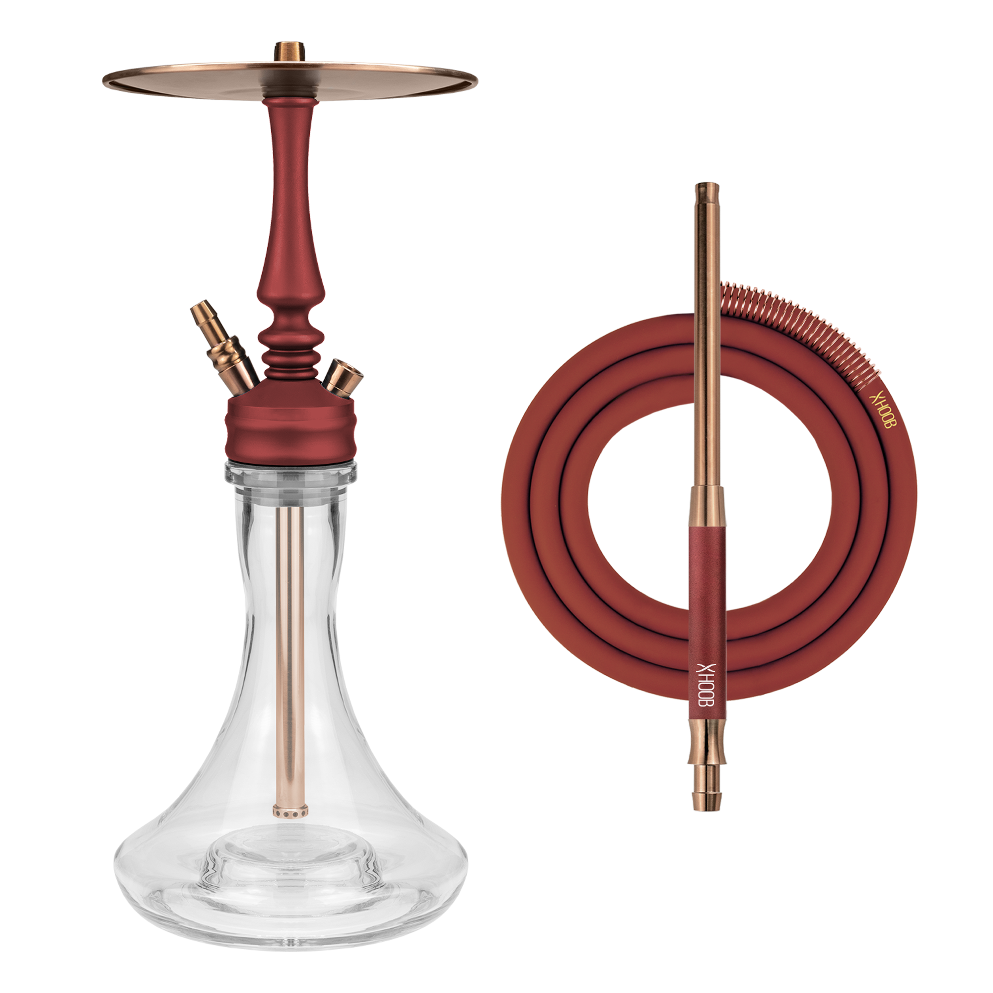 Кальян - Hoob - Mars Mini - Wine Red ( Bronze )