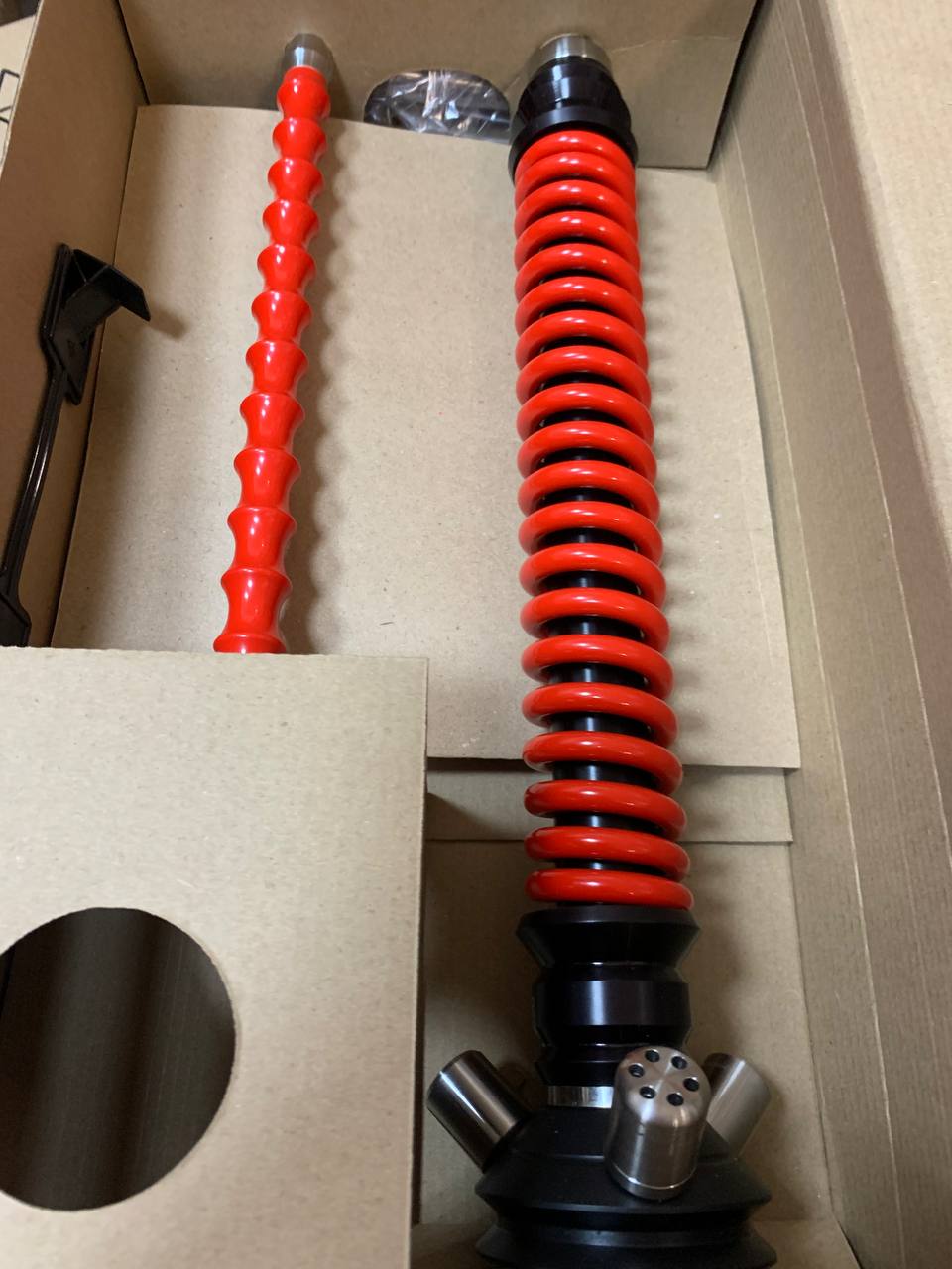 Кальян - Mamay - Coilovers - ( Черная шахта - красная спираль )