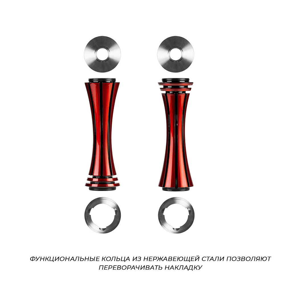 Кальян - Alpha Hookah - X REVERSE - Red Black - XRVRSRBLCK