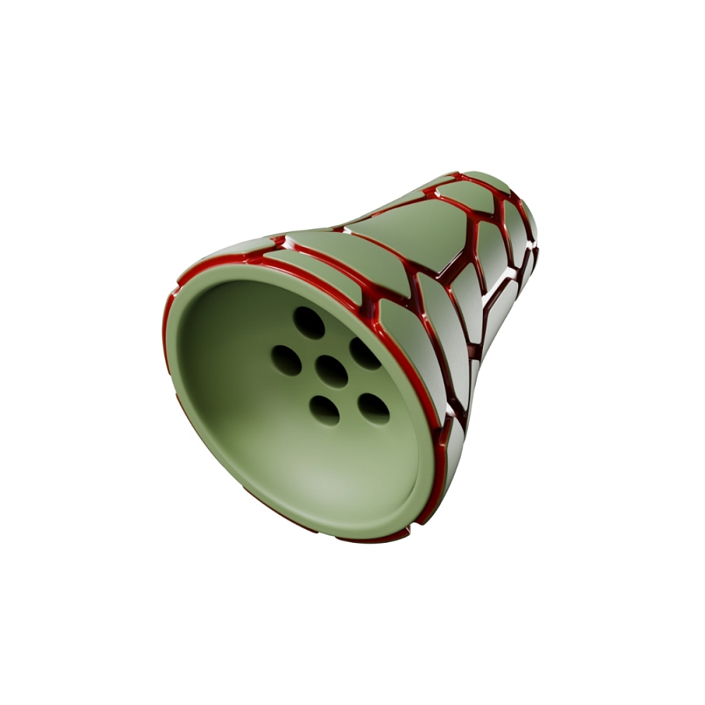 Чаша для кальяна - Хулиган х Kong - РАФ красный ( турка )